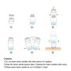 HYDRA 20pin Needles Bottle 0.5 mm Acupuncture Screw Microneedle Derma Stamp Skin Rejuvenation