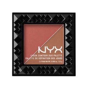 NYX Cheek Contour Duo Palette (Color: 04 Wine & Dine)